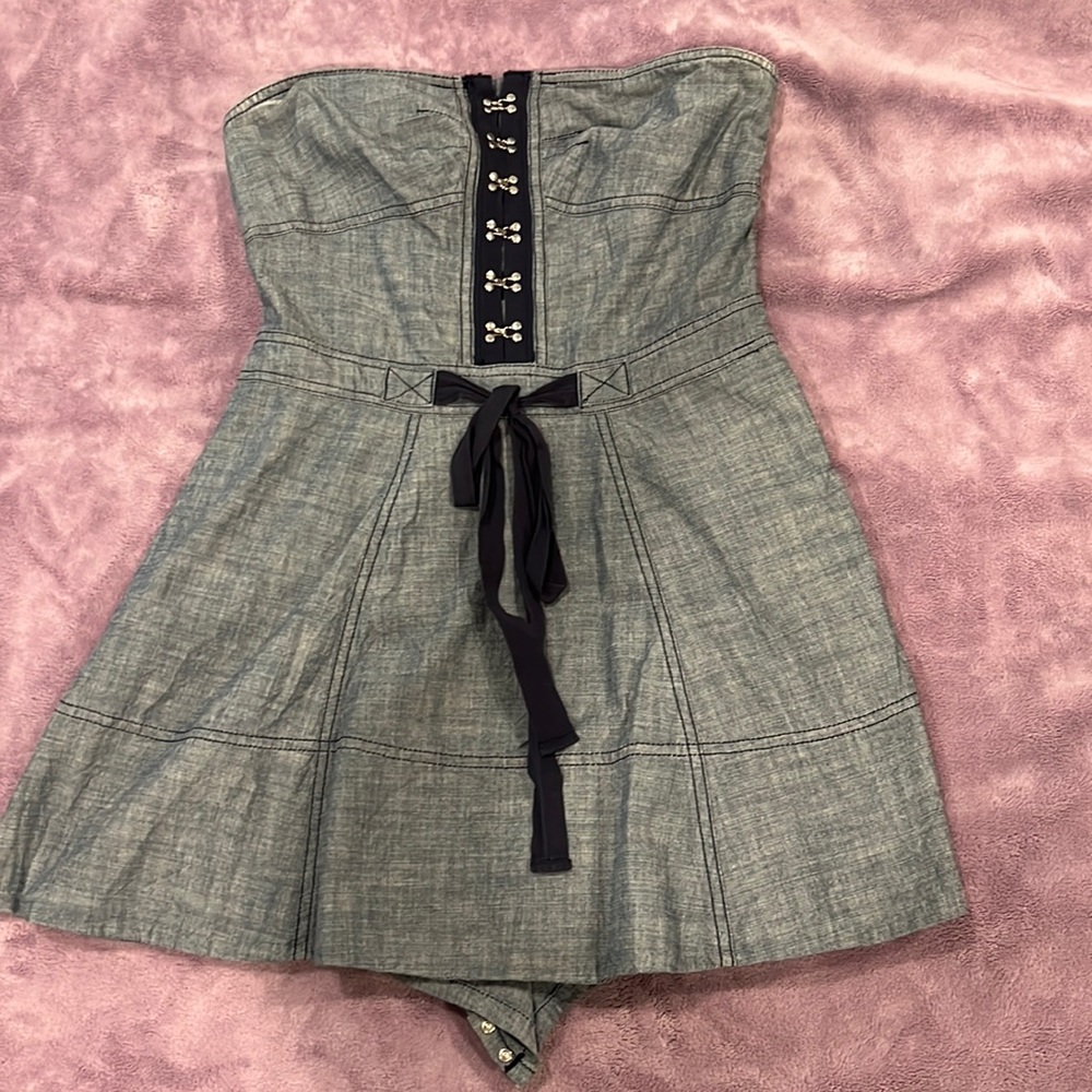 JUICY COUTURE strapless romper dress size 6